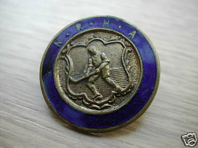 Roller Hockey Medal 1920s 