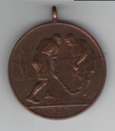 Field Hockey Medal 1950