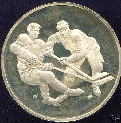Ice Hockey Medal 1972 1b Canada vs USSR