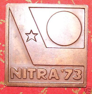 Ice Hockey Medal 1973 2 Nitra