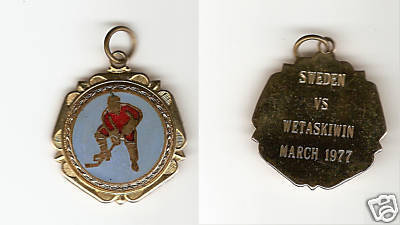 Ice Hockey Medal 1977 4
