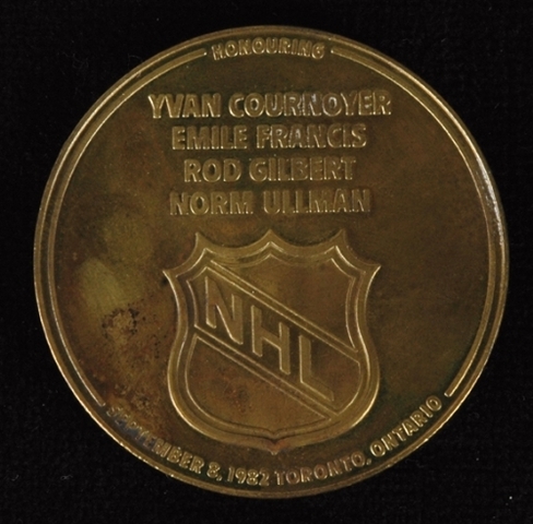 Ice Hockey Medal 1982 1 Hall of Fame Dinner