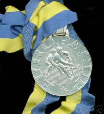 Ice Hockey Medal 1990 1 Europa Cup