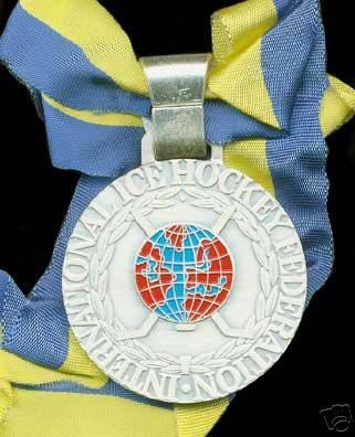 Ice Hockey Medal 1990 1b Europa Cup