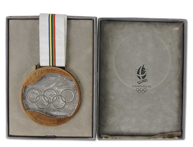 Ice Hockey Medal 1992 Winter Olympics Bronze