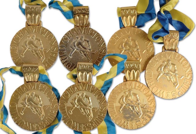 World Championships Ice Hockey Medals 
