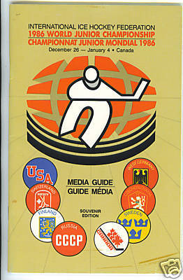Hockey Media Guide 1986 1