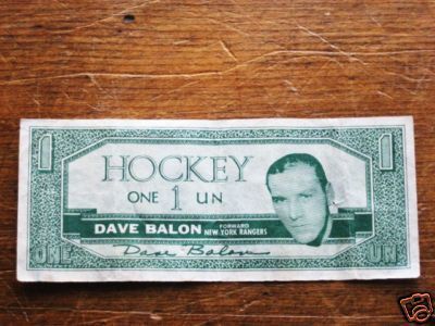 Hockey Money 1962 2