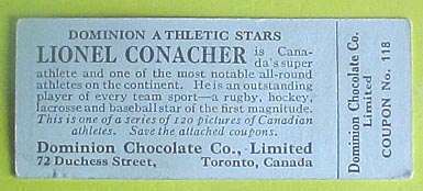 Hockey Chocolate Cards 5b