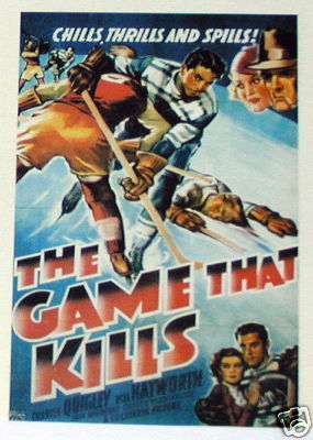 Hockey Movie Poster 1937