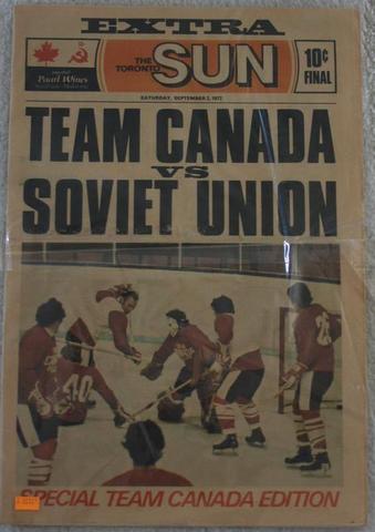 Hockey Newspaper 1972