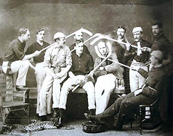 Hockey Photo 1800s 5 Of Lord Stanleys Sons In Photo