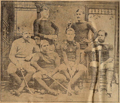 Roller Polo Team - 1885