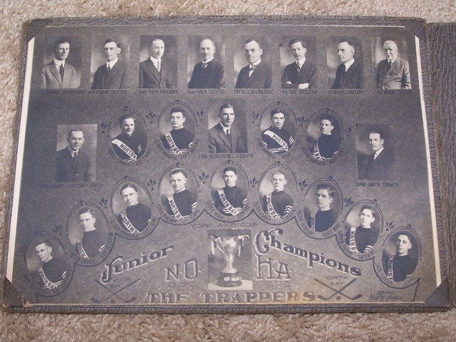 The Trappers Northern Ontario Hockey Association Champions 1924