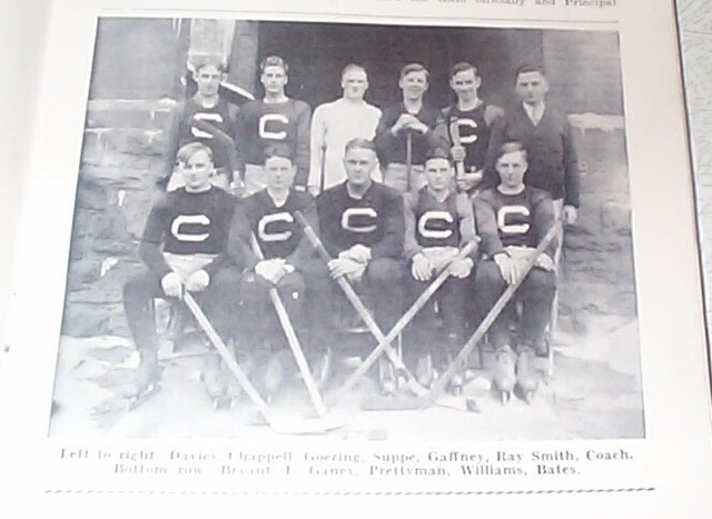 Hockey Photo 1925 Clinton