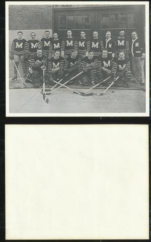 Montreal Maroons Hockey Photo Card 1929