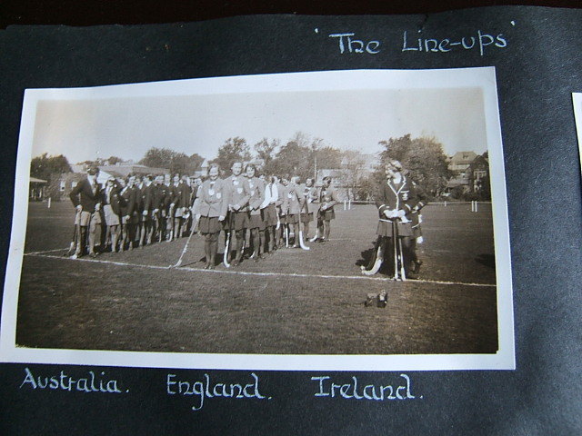 International Field Hockey Photo 1930s Girls