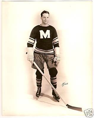 Montreal Maroons Player Hockey Photo 1930s