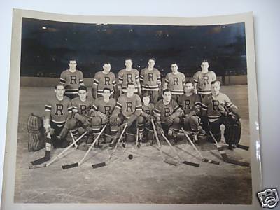 Ice Hockey Team Photo 1930s 4