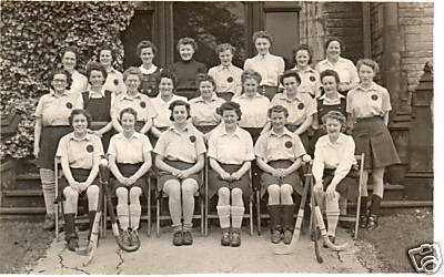 Field Hockey Team Photo 1945  Girls