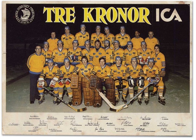Hockey Photo 1977 Sweden