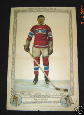 Hockey Picture 1929 Armond Mondou