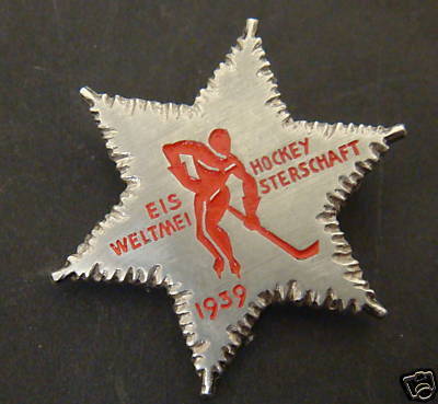 Hockey Pin 1939