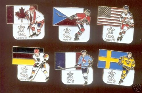 Hockey Pins 1988