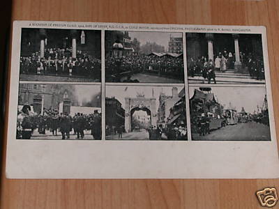 Hockey Postcard 1902 Earl Or Derby Mayor
