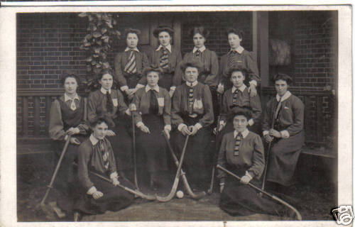 Hockey Postcard 1917