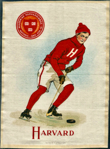 Hockey Silk Harvard 1910