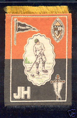 Hockey Silk John Hopkins 1910