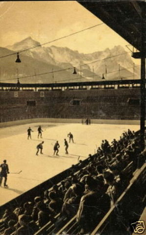 Hockey Postcard Arenas Garmisch Germany