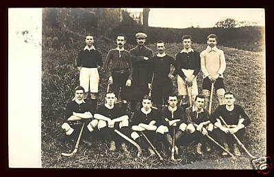 Hockey Postcard 1907 Cardiff