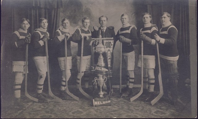Nelson Hockey Team photo  Champions