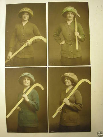 Hockey Postcard 1913