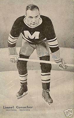 Lionel Conacher Ice Hockey Postcard 1936