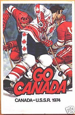 Hockey Postcard 1974