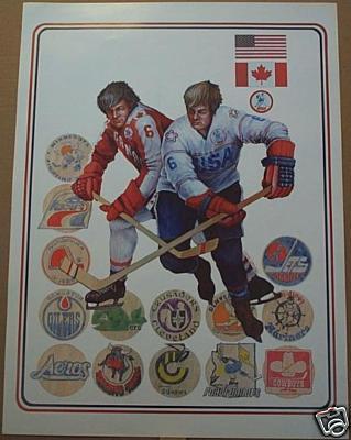 Hockey Poster 1970s
