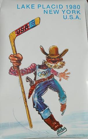 Hockey Poster 1980 X