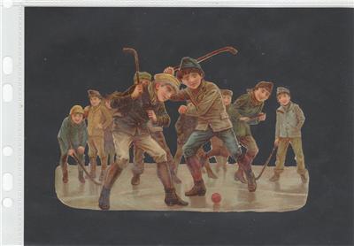 Victorian Hockey Print 