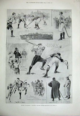 Hockey Print 1899
