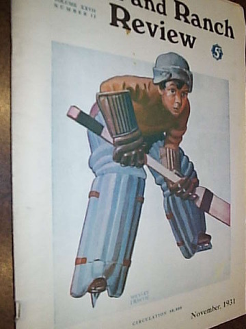 Hockey Print 1931