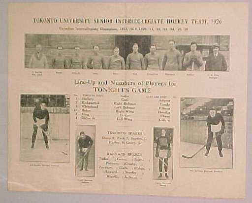 Hockey Program 1926
