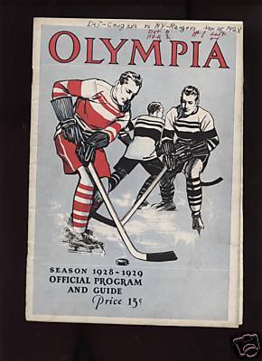 Hockey Program 1928 1