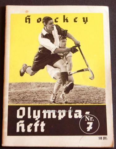 Hockey Program 1936 1 Olympics