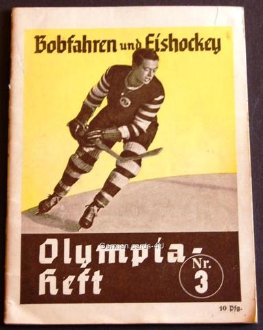 Hockey Program 1936 2 Olympics