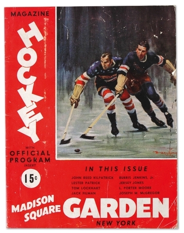 Hockey Program 1937 8