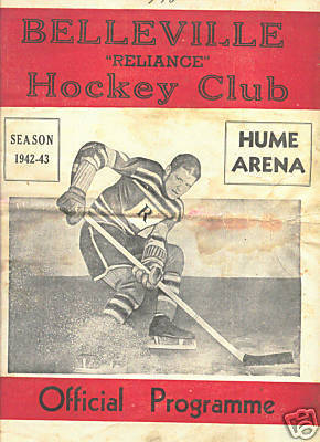 Ice Hockey Program 1942 2