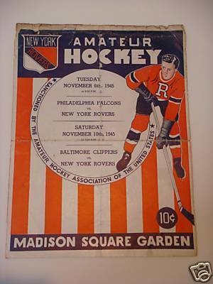 Hockey Program 1945 1
